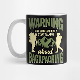 Backpacking Travel Vacation Trip Backpacker Gift Mug